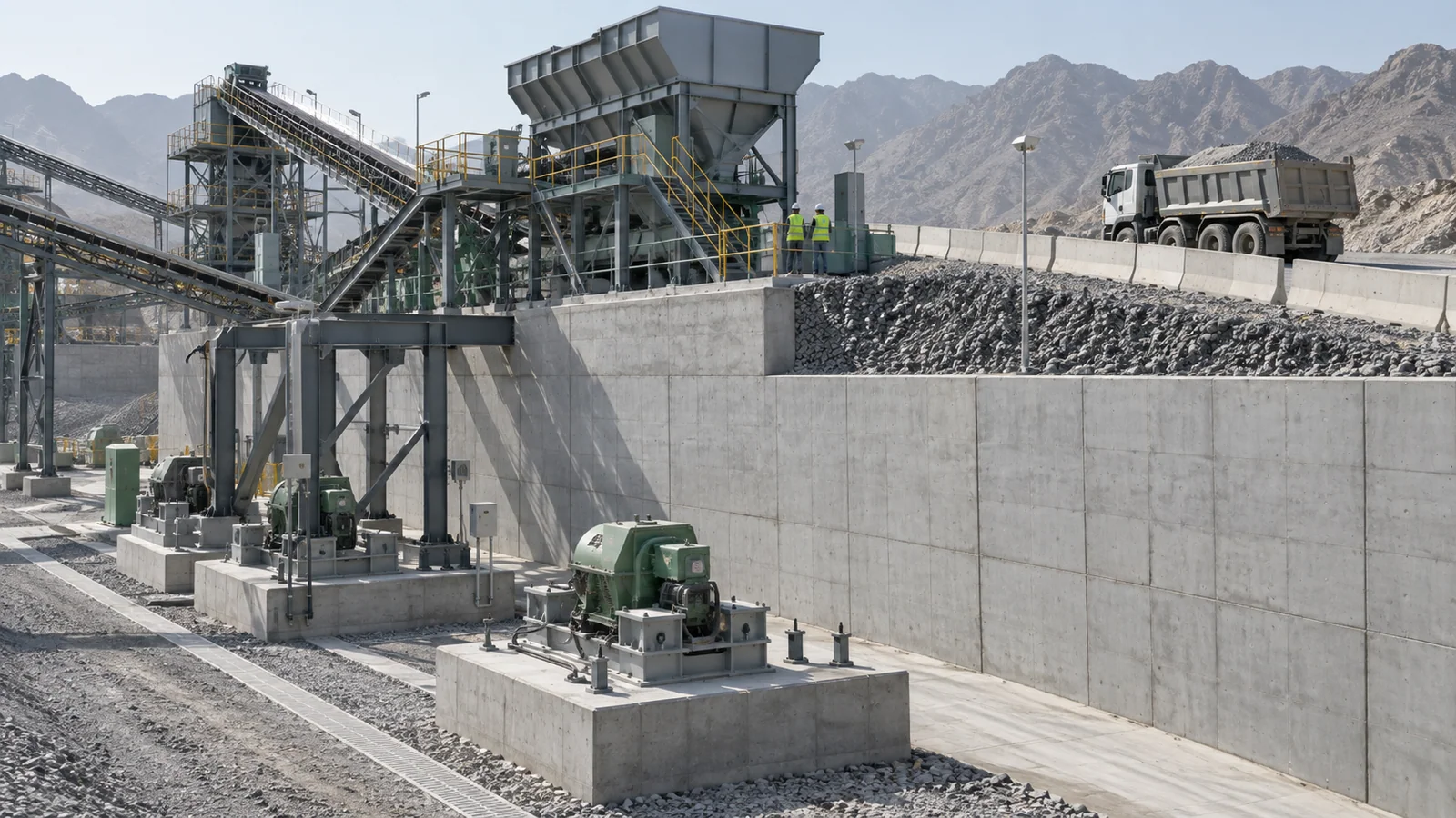 Industrial Retaining Walls & Plant Civil Works