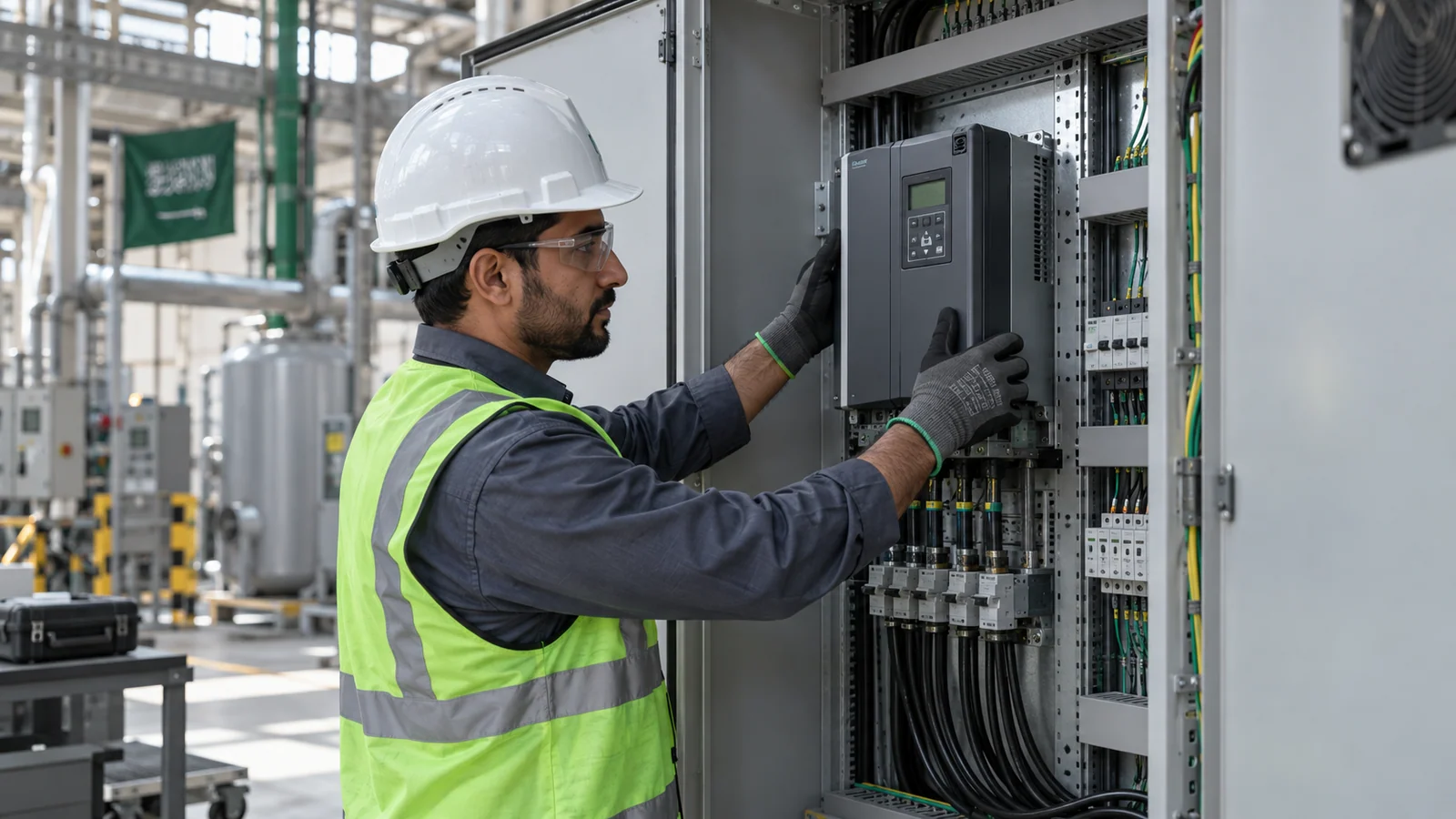 الخدمات والمكوّنات الكهربائية الصناعية
