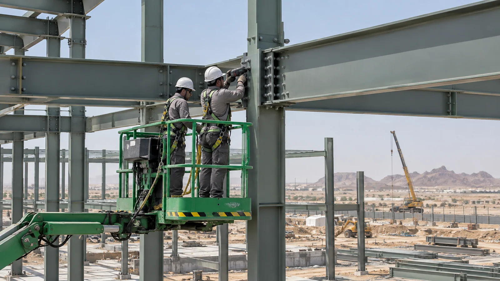 Steel Structure Fabrication & Erection